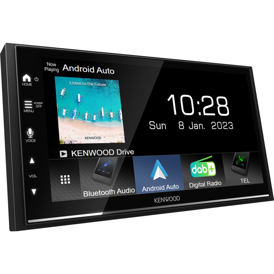 Radio Coche Bluetooth Pantalla Extraible Android con Dab+ Android