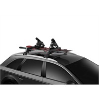 Portaesquís para coche magnético o para barras de esquí y snowboard  TIGERSHARK Negro : : Coche y moto