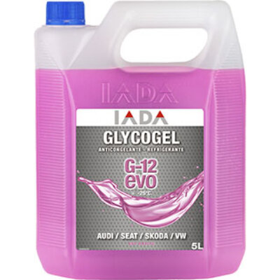 Anticongelante Glycogel G-12 EVO, IADA 5 L- 19,90€-   Capacidad 5 Litros