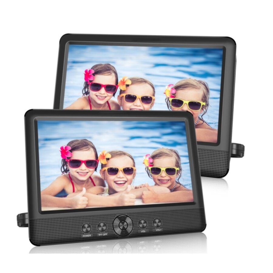 Reproductor Portátil Dvd Dual Bsl-10d