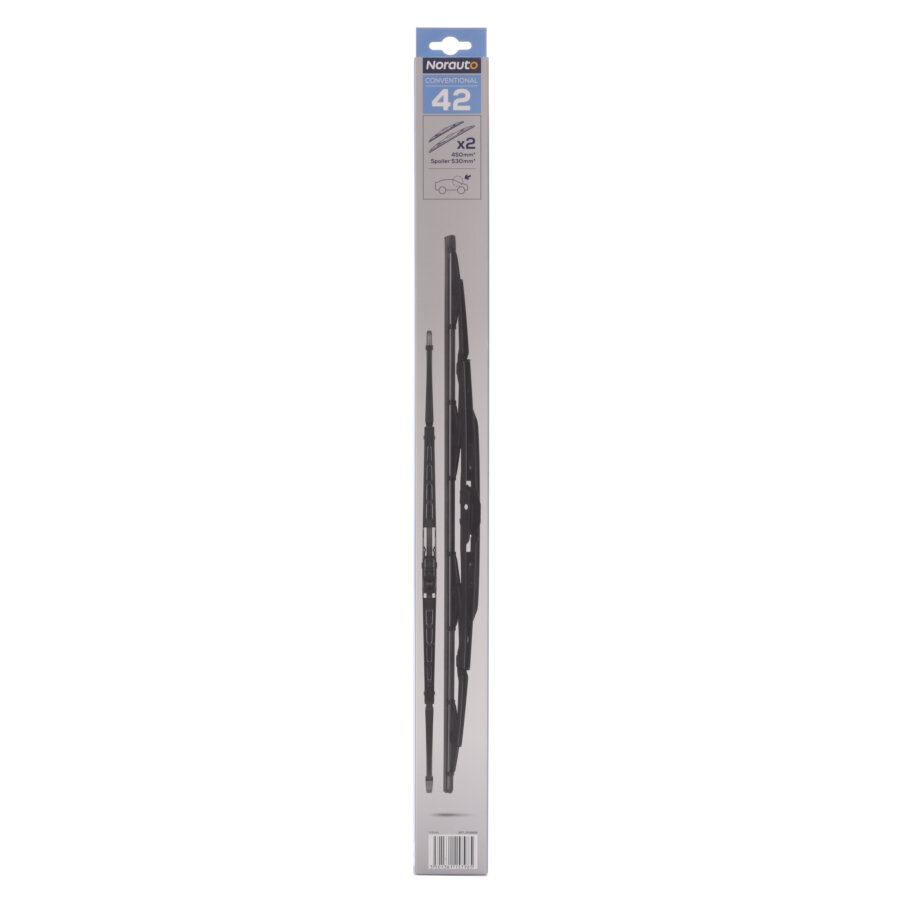 2 Escobillas Norauto Classic 42
