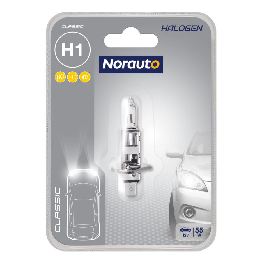 1 Luz Norauto Classic H1