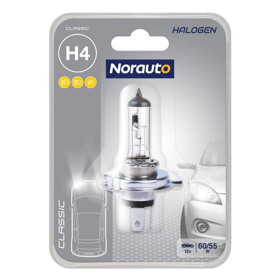 1 Luz Norauto Classic H4