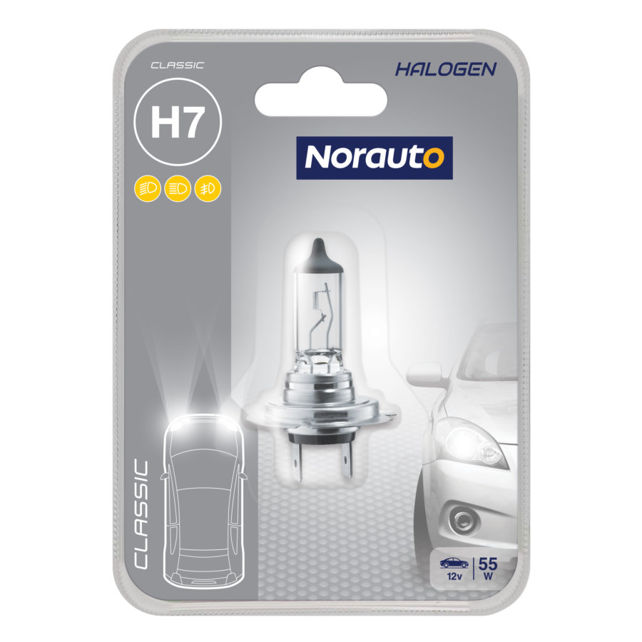 1 luz NORAUTO Classic H7 - Norauto