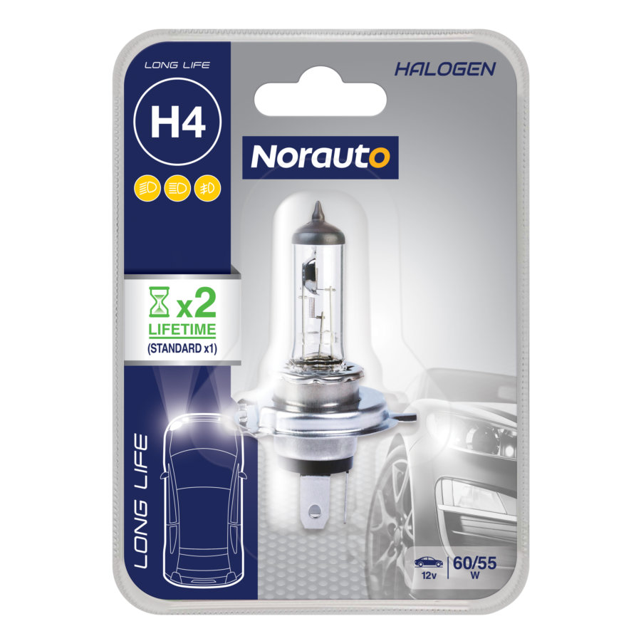 1 Luz Norauto Longlife H4