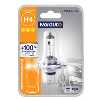 2 luces NORAUTO Classic H4 - Norauto