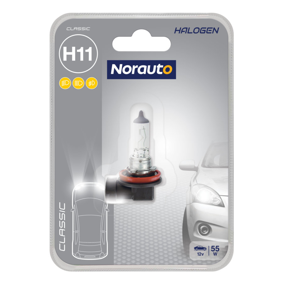 1 luz NORAUTO Classic H11 - Norauto