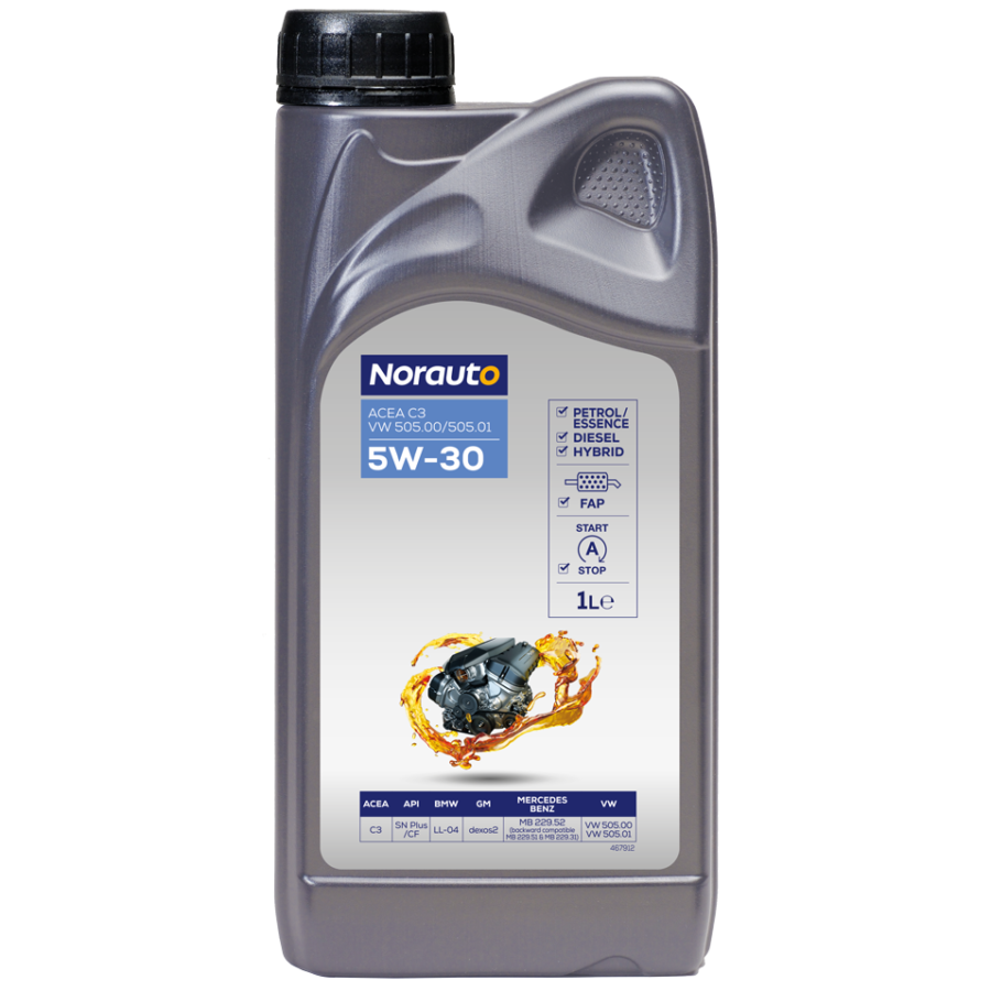 Aceite Motor Norauto C3 5w30 Diésel
