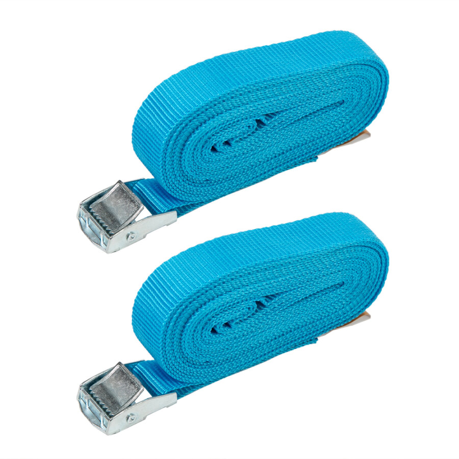 2 Correas Con Hebilla Zamak Norauto De 2,5 M
