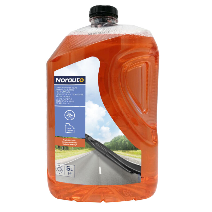 Líquido lavaparabrisas antinsectos NORAUTO 5 l con fragancia a frutas