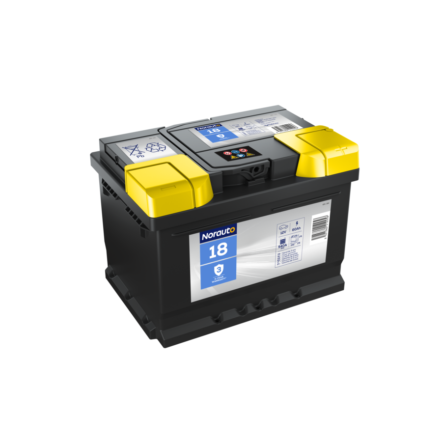Batería Norauto Bv18 De 60 Ah