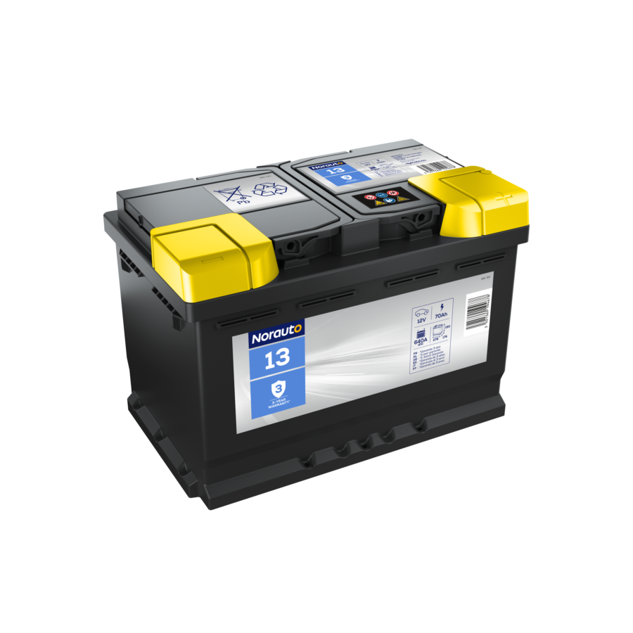 Batería Norauto Bv13 70 Ah - 640 A