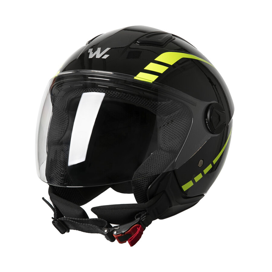 Casco moto Urban Comfort WAYSCRAL jet visera larga talla XL Negro Norauto