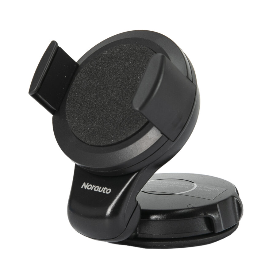 Soporte Movil Coche Compacto Negro Norauto