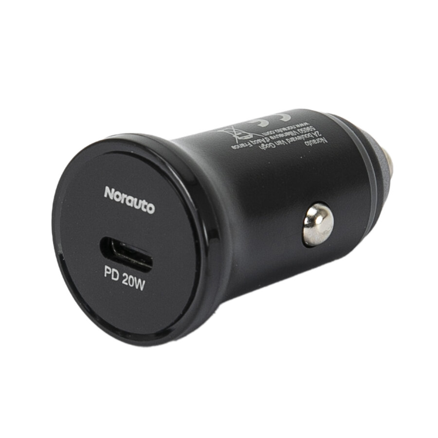 Cargador De Coche Usb C 20w+ Cable Usb C /usb C L80 Cm Norauto