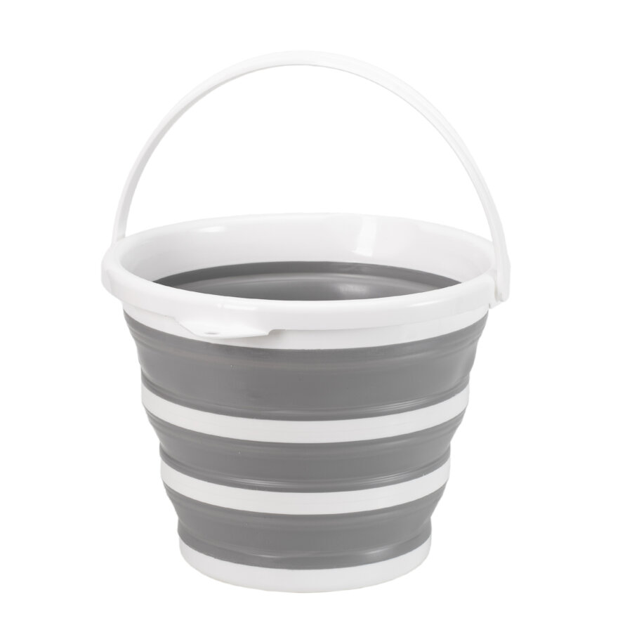 Cubo plegable NORAUTO 10L gris - Norauto