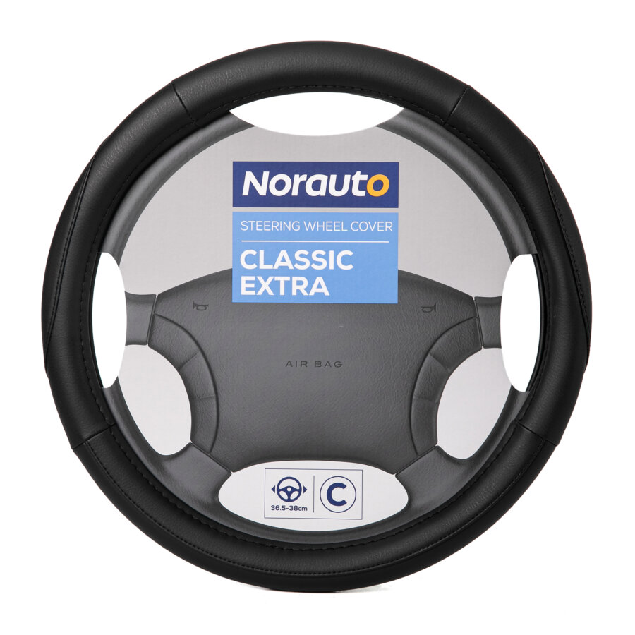 Funda De Volante Negra Norauto Extra