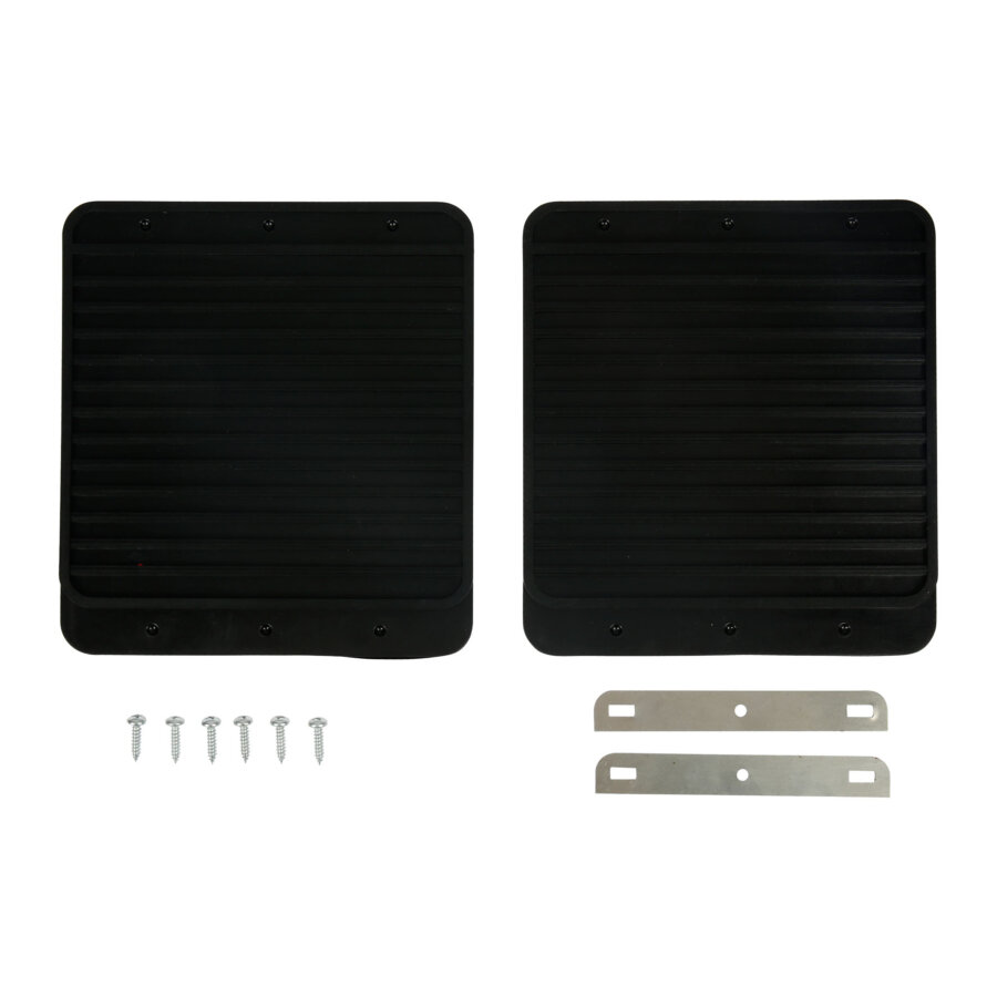 Aletines Barro Coche Aletas De Barro Negras Universales Para Coches De Rally Y Carreras - Par, Material Resistente Par Aletas Barro Performance