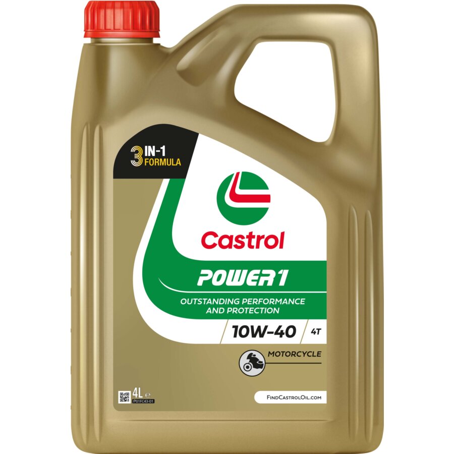 Aceite De Motor CASTROL POWER1 4T 10W 40 4l Norauto aceite-de-motor-castrol-power1-4t-10w-40-4l-norauto