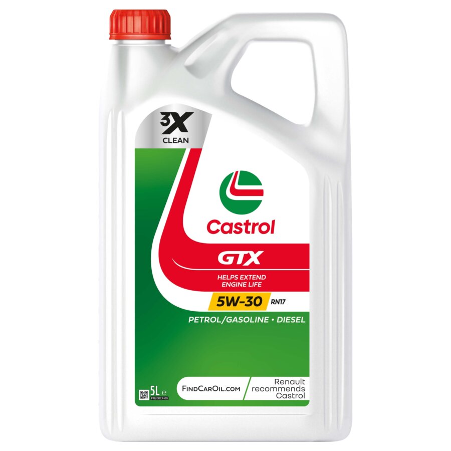 Aceite CASTROL GTX 5W-30 RN17 para motores de gasolina y diésel 5 l -  Norauto