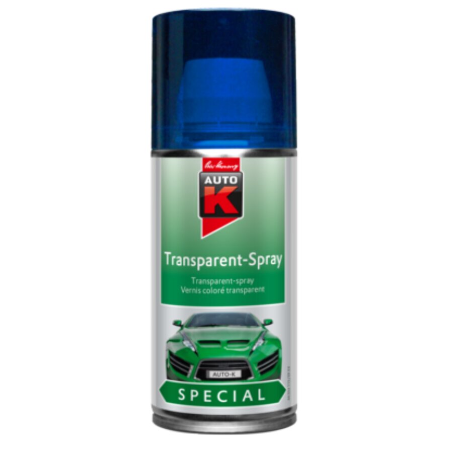 Spray transparente negro brillante AUTO-K 1233117 400 ml