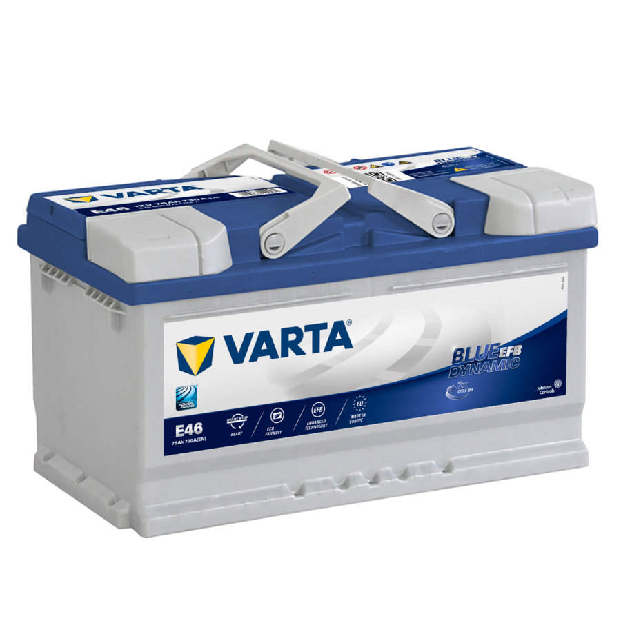 Batería Start-Stop VARTA Blue Dynamic E46 75Ah-730A - Norauto