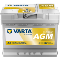 Batería VARTA A8 Start & Stop Silver Dynamic xEV 60 Ah - 680A