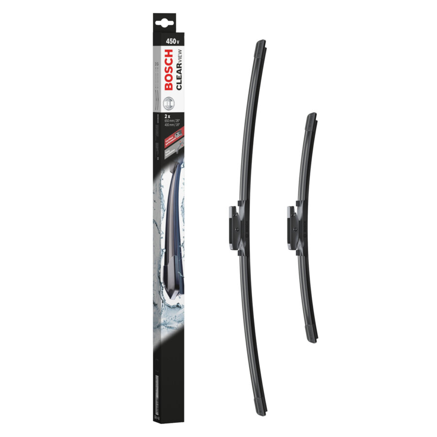 2 Escobillas Bosch Clearview 450v 650/400mm