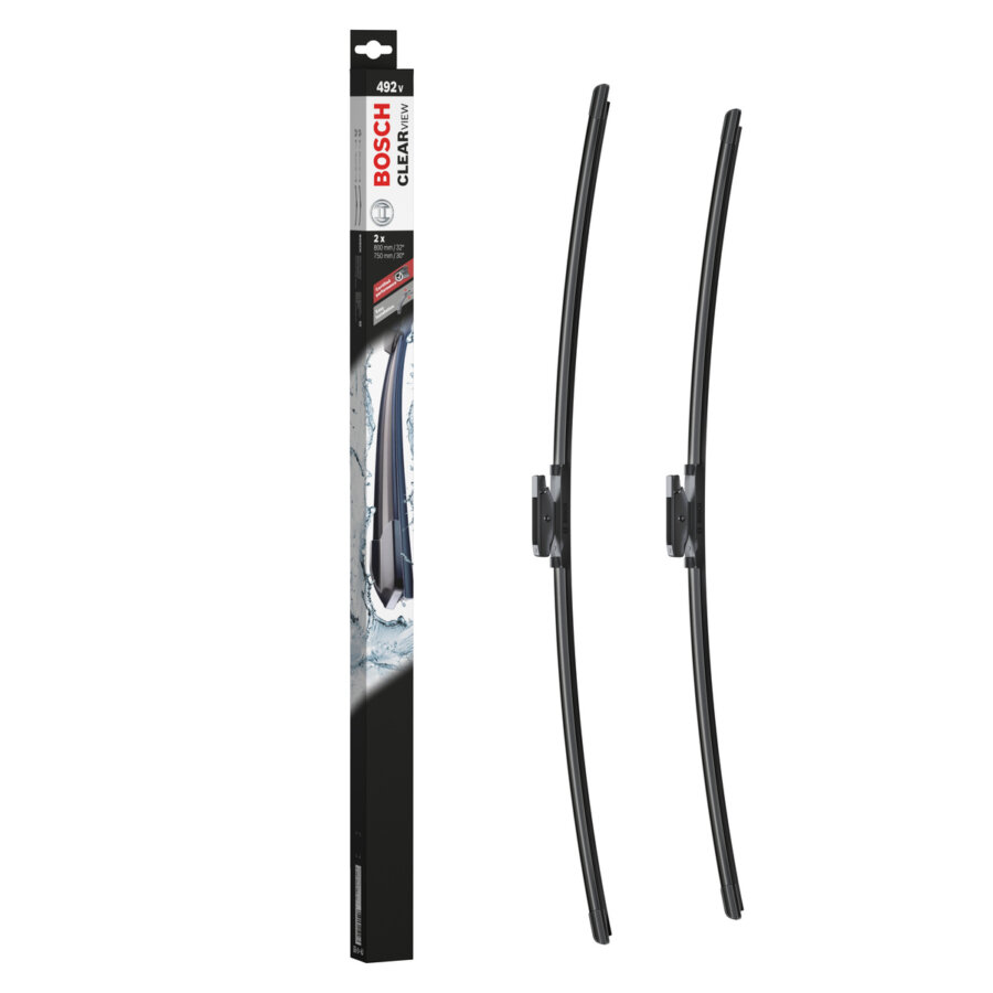 2 Escobillas Bosch Clearview 492v 800/750mm