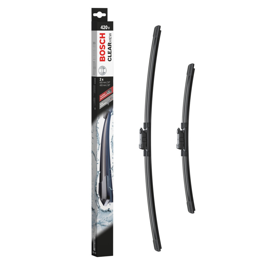 2 Escobillas Bosch Clearview 420v 600/400mm