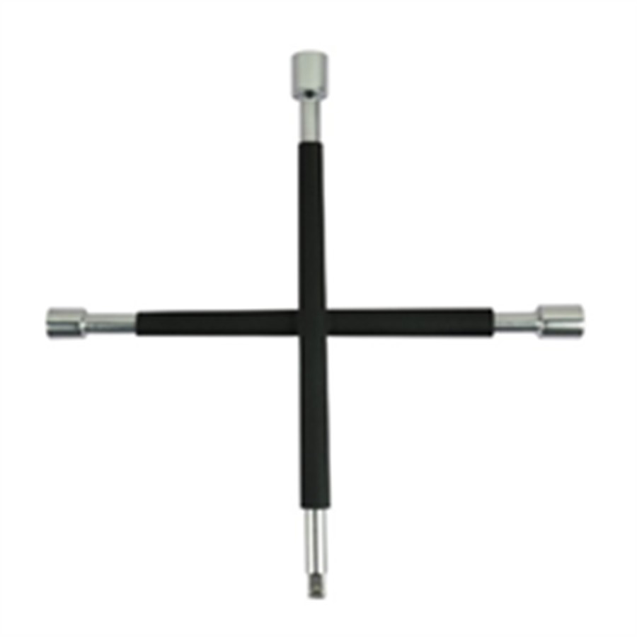 PETEX Set Di 3 Bussoli Per Auto, 17/19/21 Mm, In Acciaio Cromo Vanadio, Per Cambio Ruote E Chiave Dinamometrica - 3