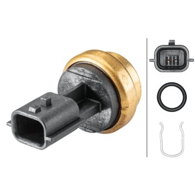 HELLA Sensore Temperatura Refrigerante 6PT 013 113-151 – 3 Poli – Compatibile Con Peugeot 206 (e Altri)