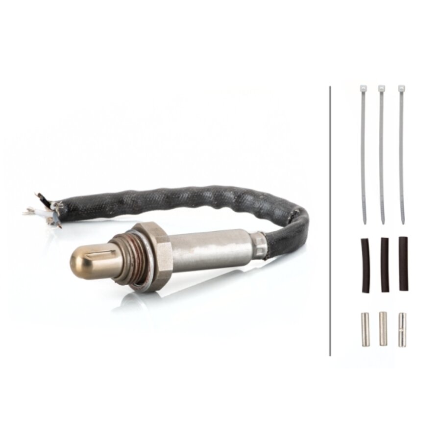 HELLA 6PA 358 103-361 Sonda Lambda 1 Polo, Non Riscaldata, Cavo 350mm - Per Opel Corsa B E Compatibili, Sensore Ossigeno - 3