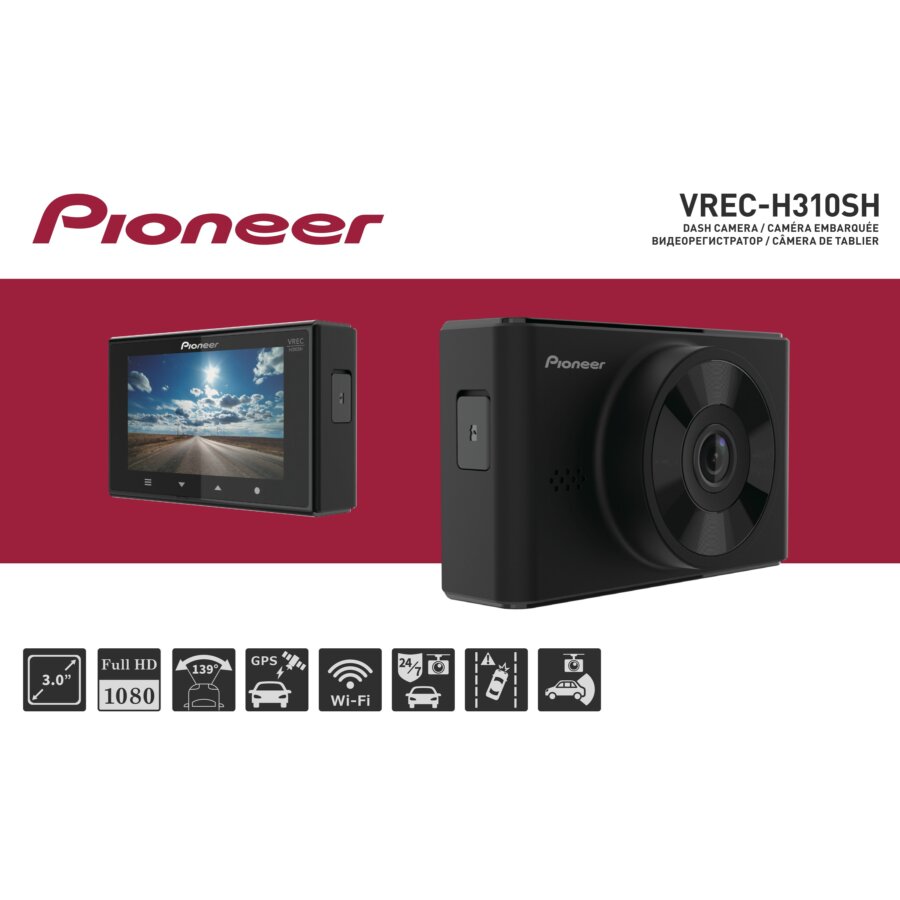 Dashcam Pioneer VREC-H310SH - Norauto