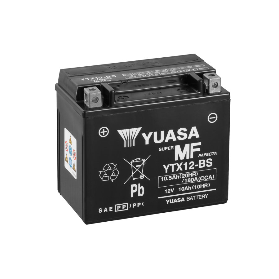 Batería moto YUASA YTX12-BS