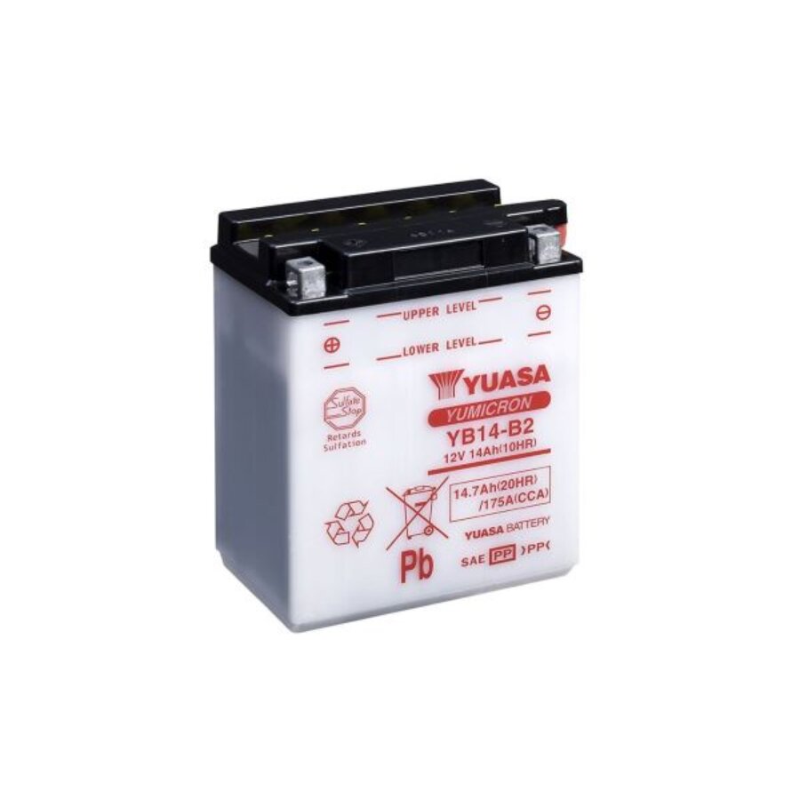 Batería moto YUASA YB14-B2 - Norauto