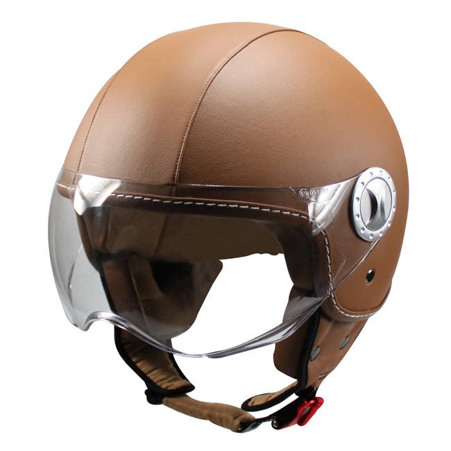 Cascos › Jet Casco Moto Jet RIDE 701 cuero marrón XL Cascos › Jet Casco Moto Jet RIDE 701 cuero marrón XL