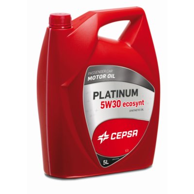 Aceite motor CEPSA PLATINUM ECOSYNT 5W30 Diésel y gasolina 5L
