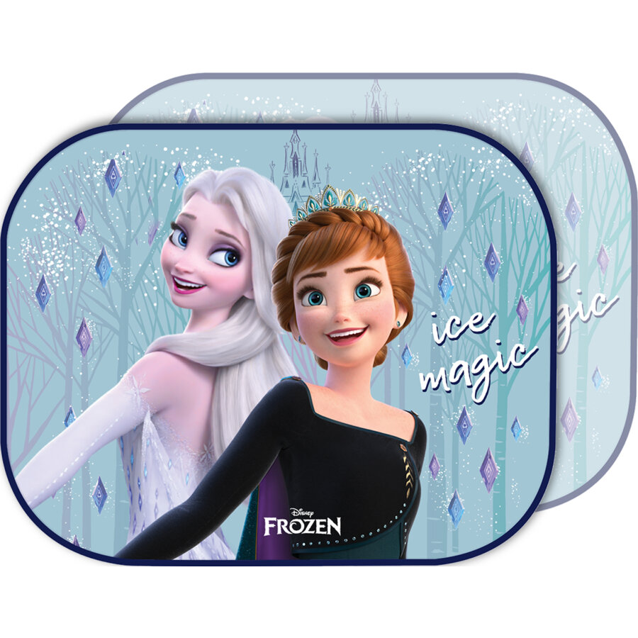 2 Parasoles Con Ventosas Disney Frozen