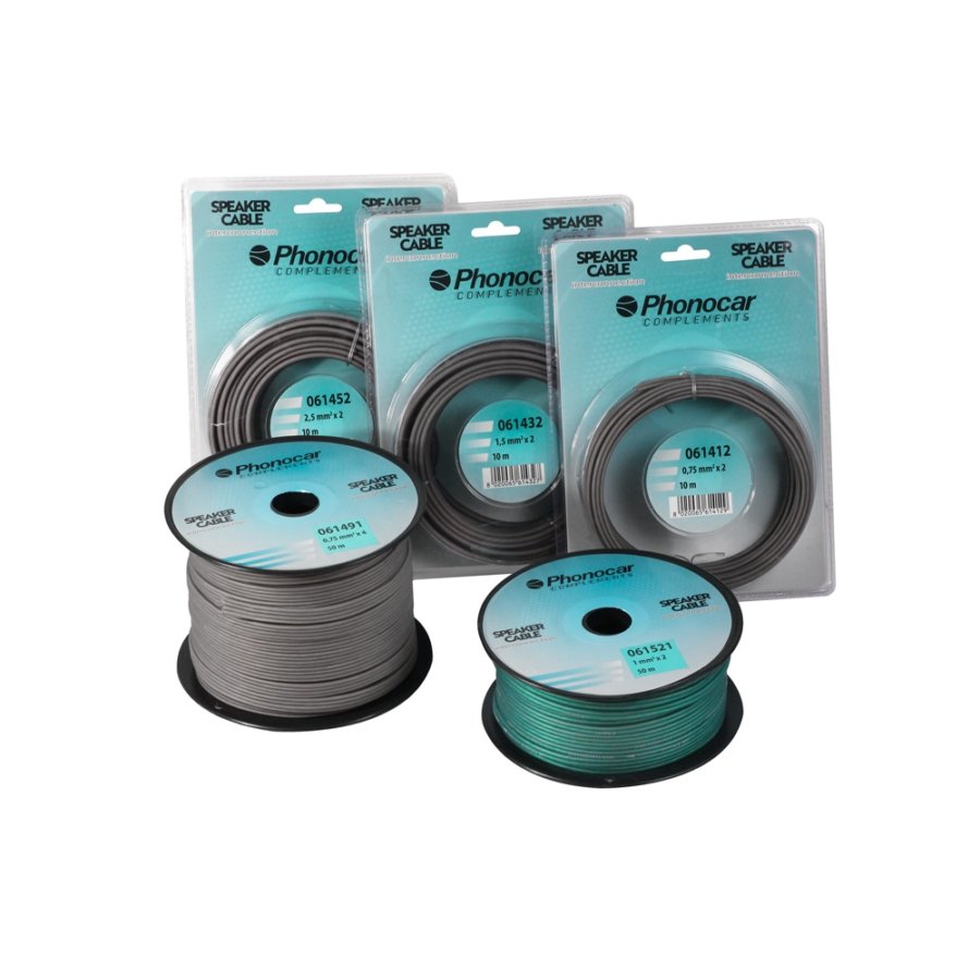 Cable de altavoz PHONOCAR PVC REF. 061412 - Norauto