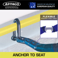 Barra antirrobo volante-asiento flexible ARTAGO - Norauto
