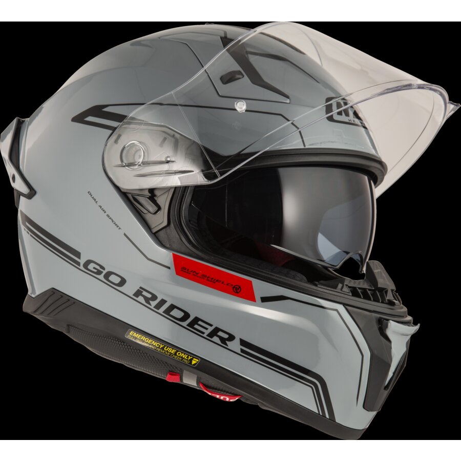 Casco Moto Integral Nzi Go Rider
