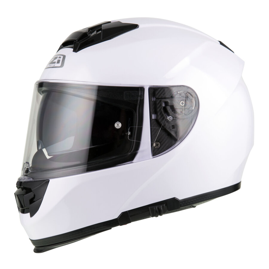 Casco Moto Integral Nzi Eurus 3 Duo Blanco Xs