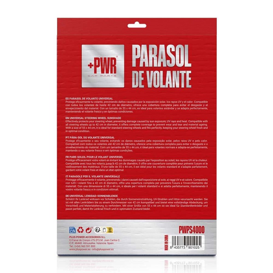 Plus power Parasol Cubrevolante Pwr