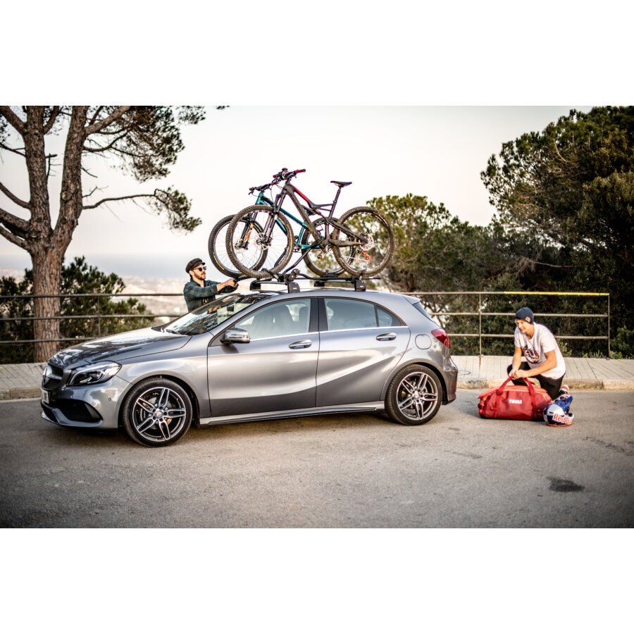 Portabicicletas de techo THULE Proride 598 gris - Norauto