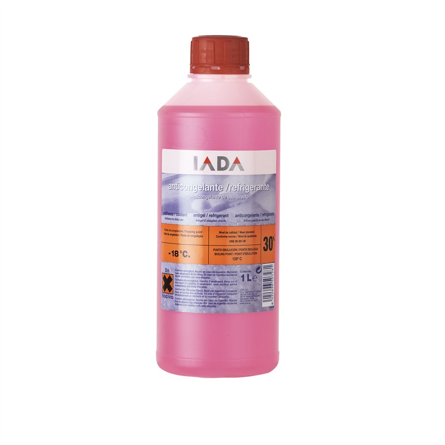 El propietario Vandalir Fuerza motriz Refrigerante 30% Rosa -18C° IADA 1L - Norauto