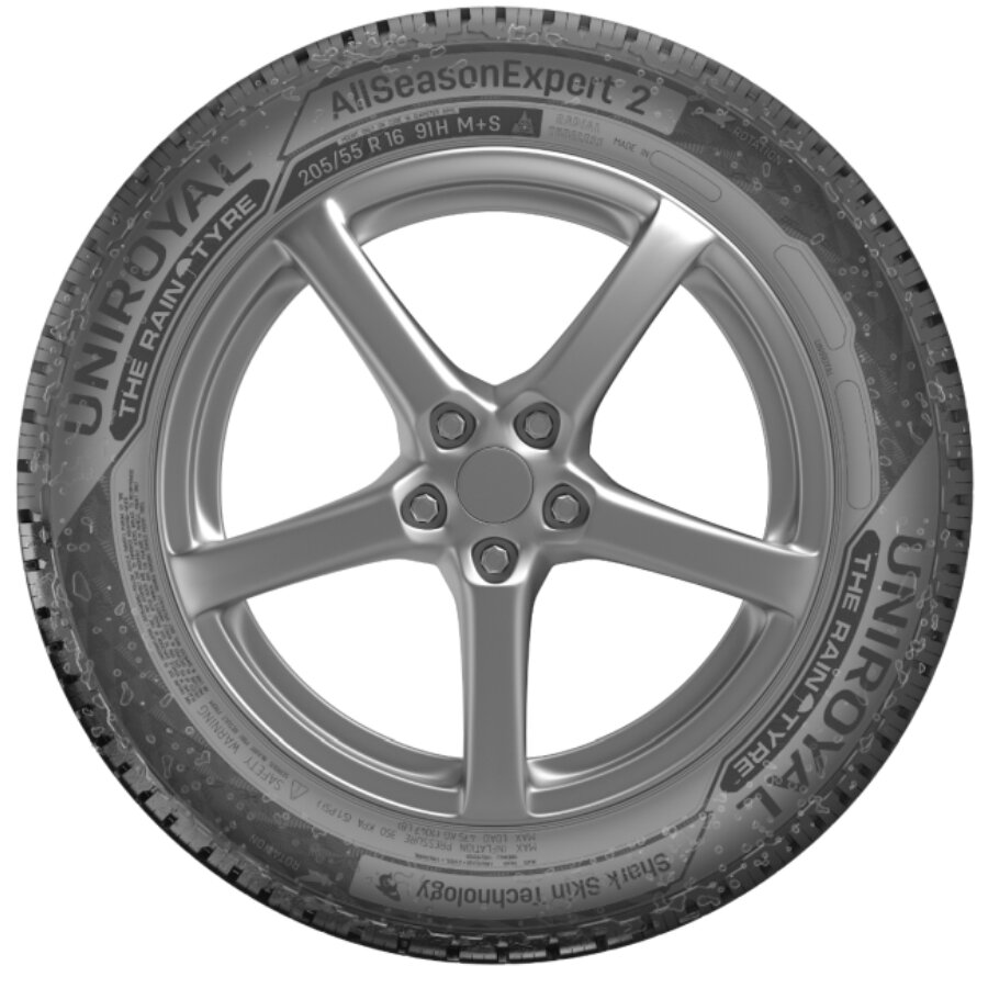 Uniroyal Tiger Paw Touring A/S Tire - 225/55R17 97H All-Season For Sedans, SUVs & Crossovers