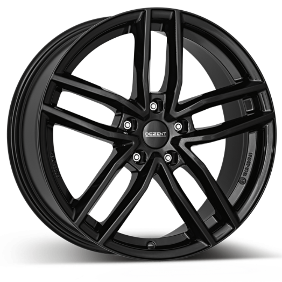 Llanta De Aluminio Dezent Dezent_tr_glossy_black 7
