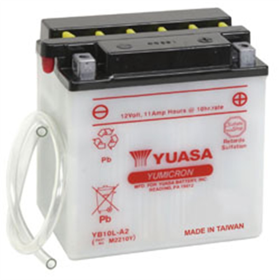 YUASA YB10L-BP 12V 12Ah Battery For Piaggio Beverly 200 250 500 & X9 Scooters