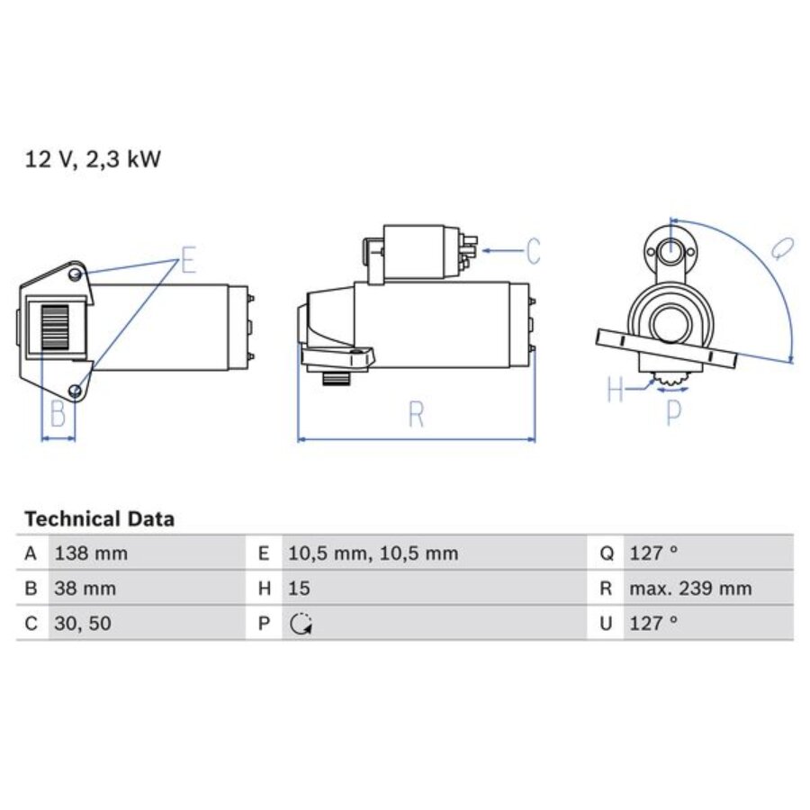 Motor De Arranque Bosch 986025950
